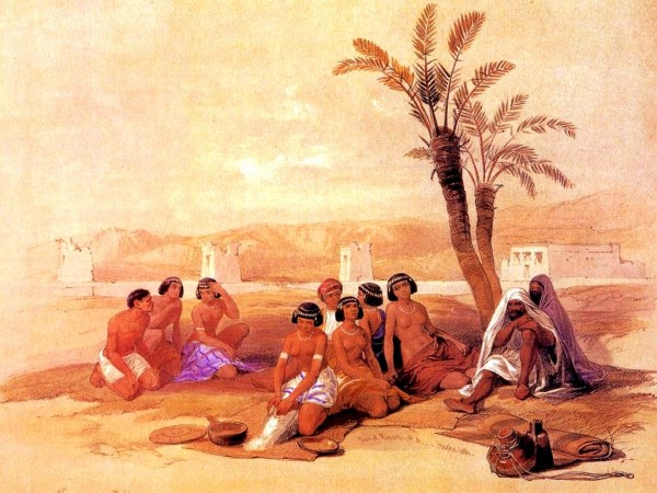 King Solomon and his wives by David Roberts